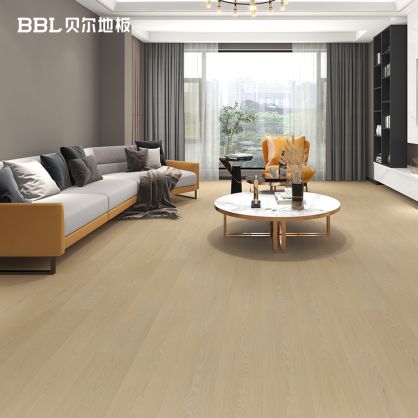 贝尔地板 BBL-BZM-2205 设计师专供 耐磨面新三层实木复合地板 14mm