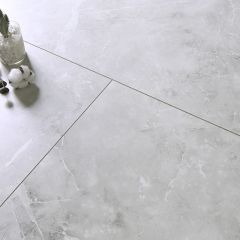 贝尔地板 大砖板系列 强化复合地板大理石纹 EX601 意大利米灰