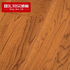 贝尔地板 双拼橡木实木地板双拼柚木色 XX1810