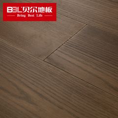 贝尔地板 美国红橡实木地板格丽斯平面拉丝 XX1804