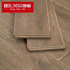 贝尔地板 橡木纯实木地板 个性系列 仿古木纹 BUX-01