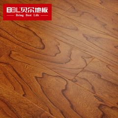贝尔地板 强化复合木地板 12mm仿古榆木浮雕 十二星座系列 狮子座 SKY005(L)