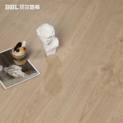 贝尔地板 优+系列 耐磨面新三层实木复合地板 优+MIX1503饰面新三层 15mm