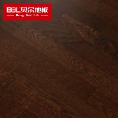 贝尔地板 原装进口三拼多层实木地板 三层实木地板 家用环保 IE449