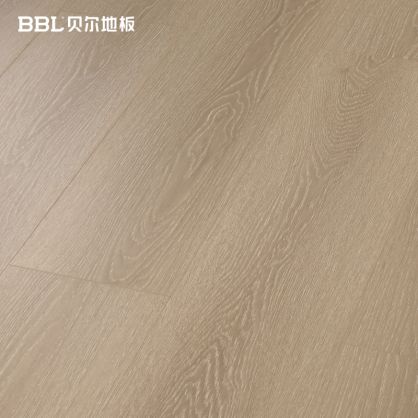贝尔地板 优+系列 耐磨面新三层实木复合地板 BZM-6005饰面新三层 13mm