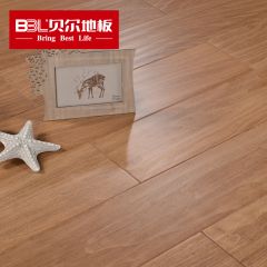 贝尔地板 榉木多层实木地板15mm仿古手抓纹家用环保 欧洲榉木J01