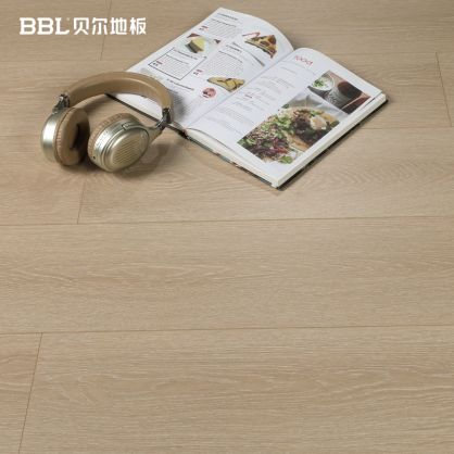 贝尔地板 优+系列 耐磨面新三层实木复合地板 BZM-6004饰面新三层 13mm