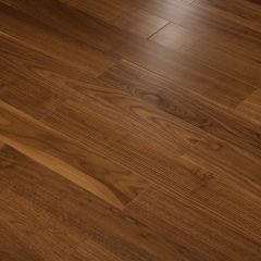 贝尔地板 橡木生活系列 黑胡桃多层实木地板平面 BG001