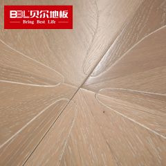 贝尔地板 多层拼花系列 橡木多层实木地板拉丝UV漆 BPH8013