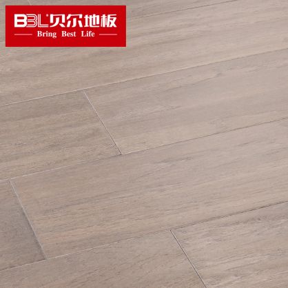 贝尔地板 山核桃多层实木地板 家用环保 负离子静音多层实木系列 不定长50%长板 BRL501
