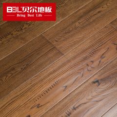 贝尔地板 橡木纯实木地板 个性系列 仿古木纹 BUX-03