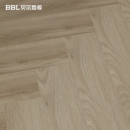 贝尔地板 SPC生态石晶地板 人字拼 6mm SS6-6007 630*126*6+0(0.5)/16P