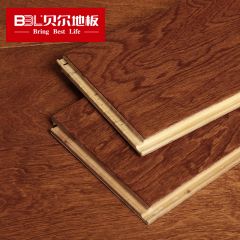 贝尔地板 枫桦木芯三层 芯三层实木地板 XS8206