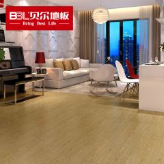 贝尔地板 多层实木复合木地板15mm 地暖实木复合地板 摩洛哥印橡DP8302