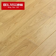 贝尔地板 多层实木地板橡木表皮哑光平面家用环保 BX804