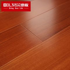 贝尔地板 柚木多层实木地板 家用环保 负离子静音多层实木系列 BAE506
