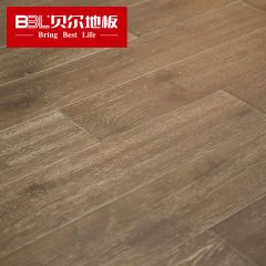 贝尔地板 橡木纯实木地板 个性系列 仿古木纹 BUX-01
