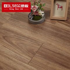 贝尔地板 强化复合木地板 12mm 0醛环保基材 零度系列 E0-002（新规格：1218*169*12*10P）