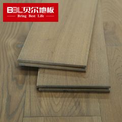 贝尔地板 橡木纯实木地板 环保木蜡油 仿古木纹 BOX-05