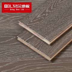贝尔地板 橡木生活系列 橡木多层实木地板拉丝 冷色系-19 BBL-2306