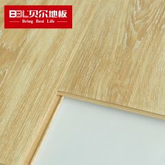 贝尔地板 强化复合地板 12mm负离子苹果系列 PG005白橡（新10片装）