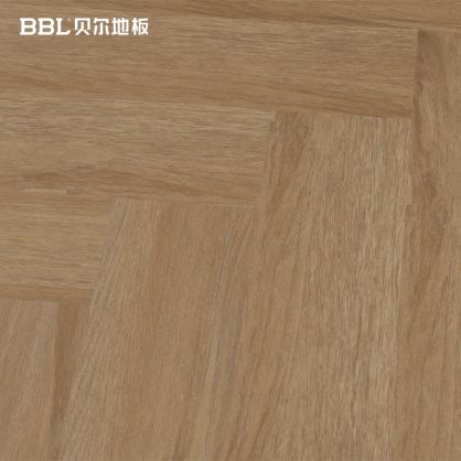 贝尔地板 SPC生态石晶地板 人字拼 6mm SS6-6006 630*126*6+0(0.5)/16P