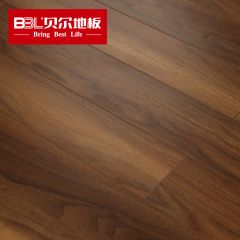 贝尔地板 强化复合木地板 12mm家用环保耐磨 封蜡防水 爱家系列 显赫名门 HOME08