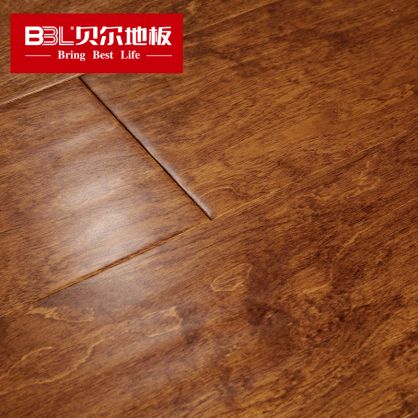 贝尔地板 芯三层实木系列 枫桦多层实木地板平面 XS8205