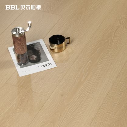 贝尔地板 优+系列 耐磨面新三层实木复合地板 BZM-6003饰面新三层 13mm