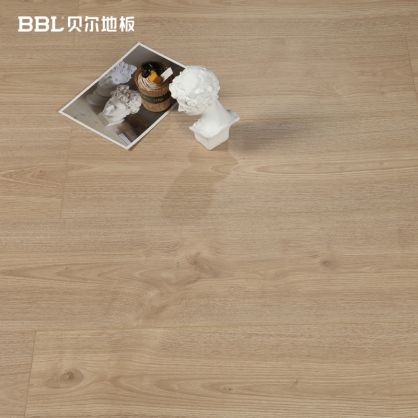 贝尔地板 优+系列 耐磨面新三层实木复合地板 优+MIX1503饰面新三层 15mm