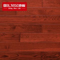 贝尔地板 实木地板橡木纯实木自然环保俄罗斯进口 橡木红色(BNX-03)