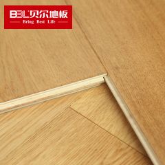 贝尔地板 多层实木地板橡木表皮哑光平面家用环保 BX804