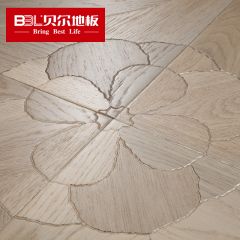 贝尔地板 多层拼花系列 橡木多层实木地板拉丝UV漆 BPH8007