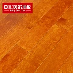 贝尔地板 多层实木地板桦木表皮哑光平面家用环保 TH001