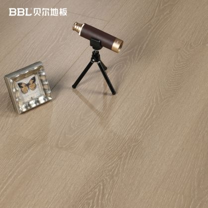 贝尔地板 优+系列 耐磨面新三层实木复合地板 BZM-6005饰面新三层 13mm