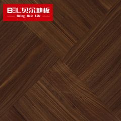 贝尔地板 多层拼花系列 黑胡桃多层实木地板平面UV漆 BPH8010