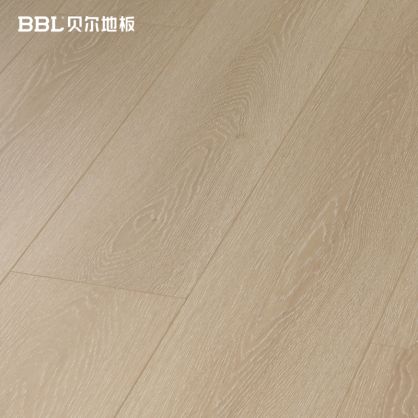 贝尔地板 优+系列 耐磨面新三层实木复合地板 BZM-6004饰面新三层 13mm