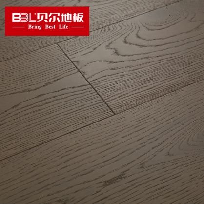 贝尔地板 森林狂想曲1900长板三层实木系列 橡木多层实木地板拉丝 TLE-009