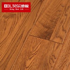 贝尔地板 双拼橡木实木地板双拼柚木色 XX1810