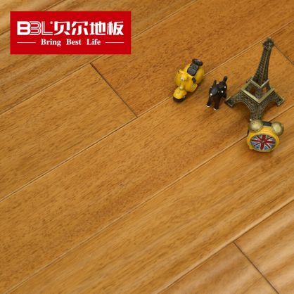 贝尔地板 番龙眼锁扣地热实木地板 家用环保 锁扣番龙眼(BSP-01) BBL-901