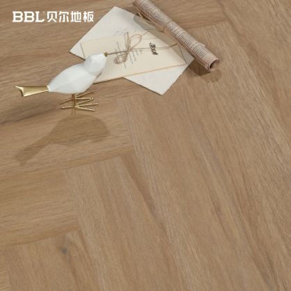 贝尔地板 SPC生态石晶地板 人字拼 6mm SS6-6006 630*126*6+0(0.5)/16P