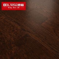 贝尔地板 原装进口三拼多层实木地板 三层实木地板 家用环保 IE449
