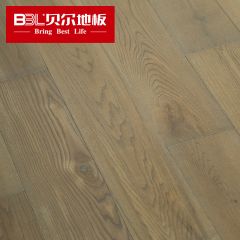 贝尔地板 橡木纯实木地板 环保木蜡油 仿古木纹 BOX-05
