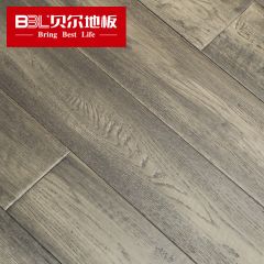 贝尔地板 橡木纯实木地板 环保木蜡油 仿古木纹 BOX-08