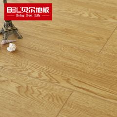 贝尔地板 强化地板 复合木地板 同步真木纹 家用环保 米兰橡木·浅色 WL6002