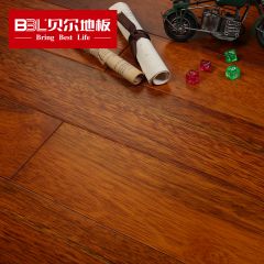 贝尔地板 菠萝格实木地板印茄木 锁扣地热实木系列 505G03-K 地热锁扣 BBL-907