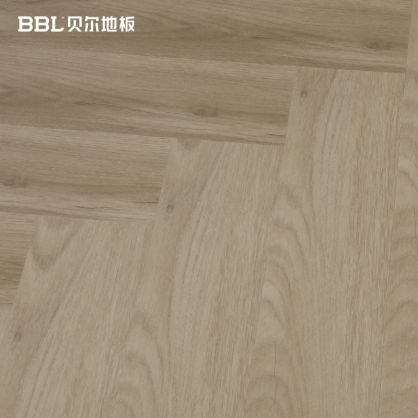 贝尔地板 SPC生态石晶地板 人字拼 6mm SS6-6007 630*126*6+0(0.5)/16P