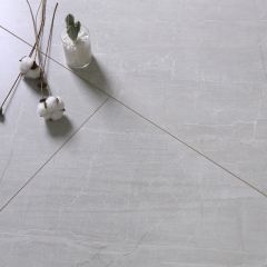 贝尔地板 大砖板系列 强化复合地板大理石纹 EX613 维纳斯灰