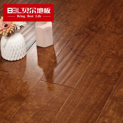 贝尔地板 芯三层实木系列 枫桦多层实木地板平面 XS8205