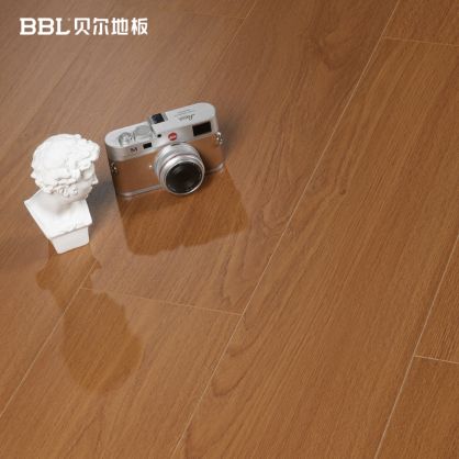 贝尔地板 优+系列 耐磨面新三层实木复合地板 BZM-6007饰面新三层 13mm